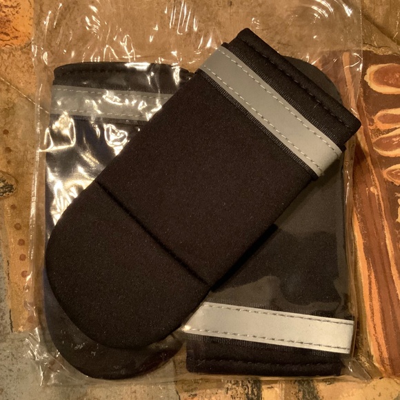 Petstore Black Neoprene Dog Boots (Large) NWOT - Picture 1 of 5